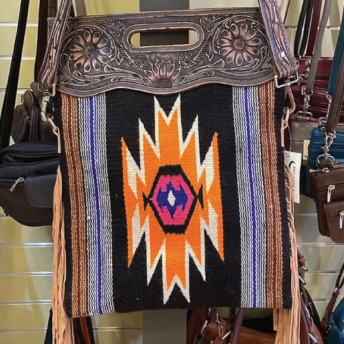 Leather purses at Sunrise Leather Works